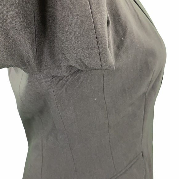 J. Crew Black Virgin Wool Single Button Career Blazer - Picture 7 of 16